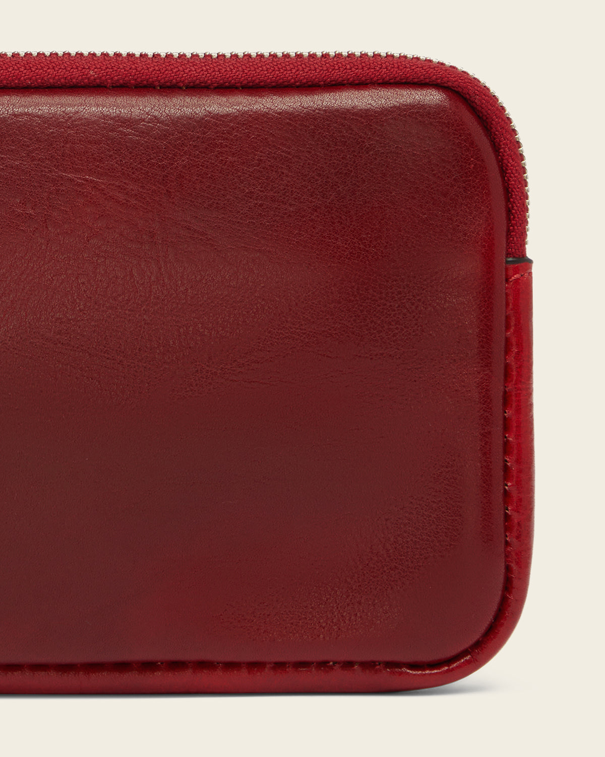 Forma5 Rosso - Leather Zip Organiser