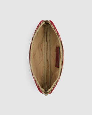 Forma5 Rosso - Leather Zip Organiser