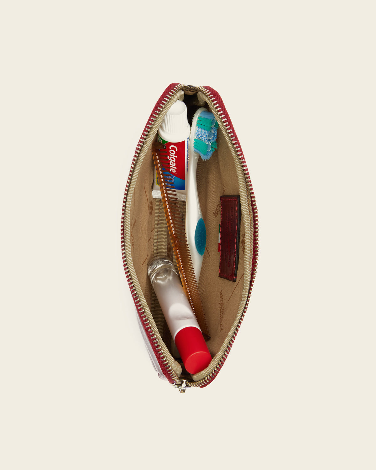 Forma5 Rosso - Leather Zip Organiser