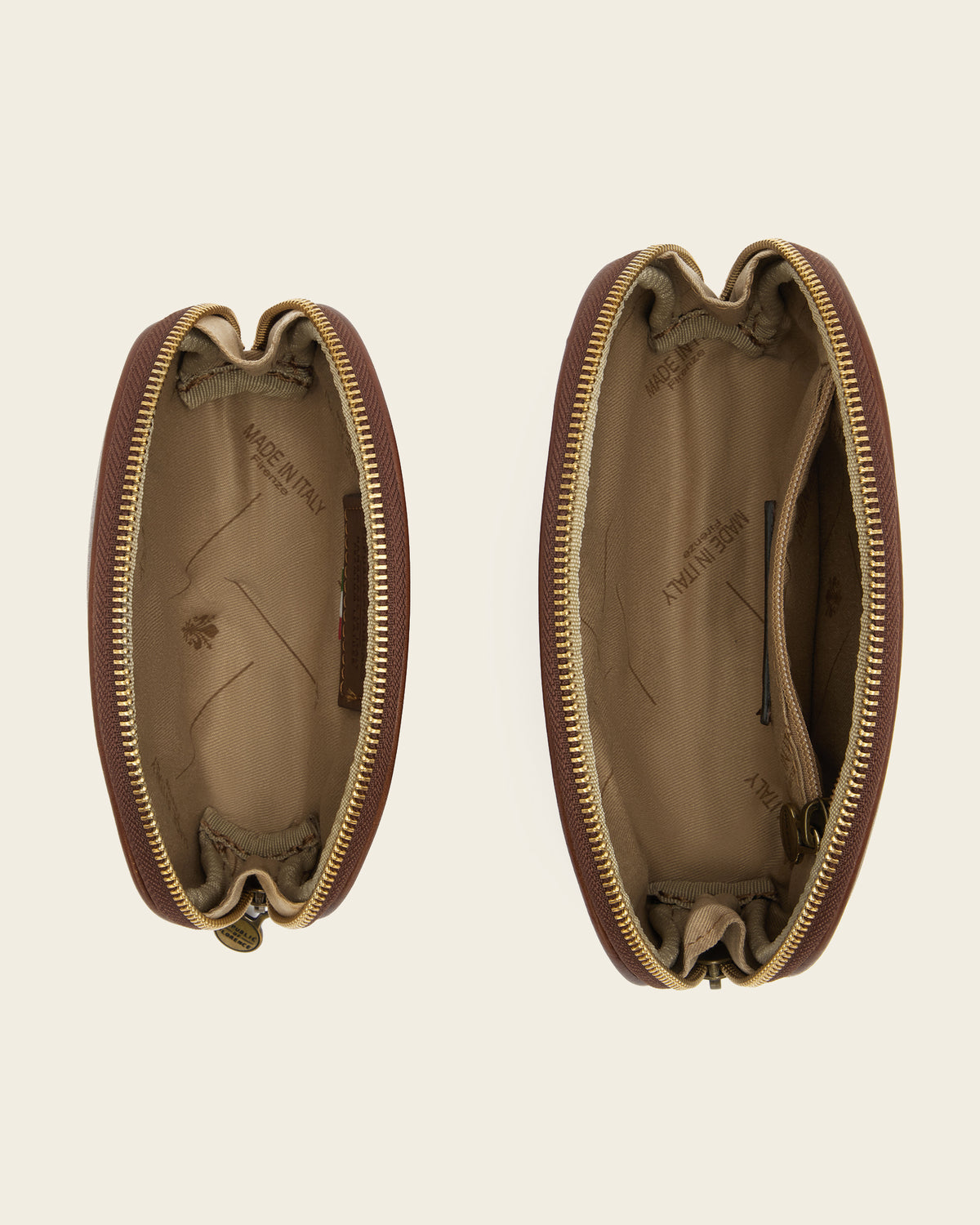 Duo Earth - Leather Pouch Set