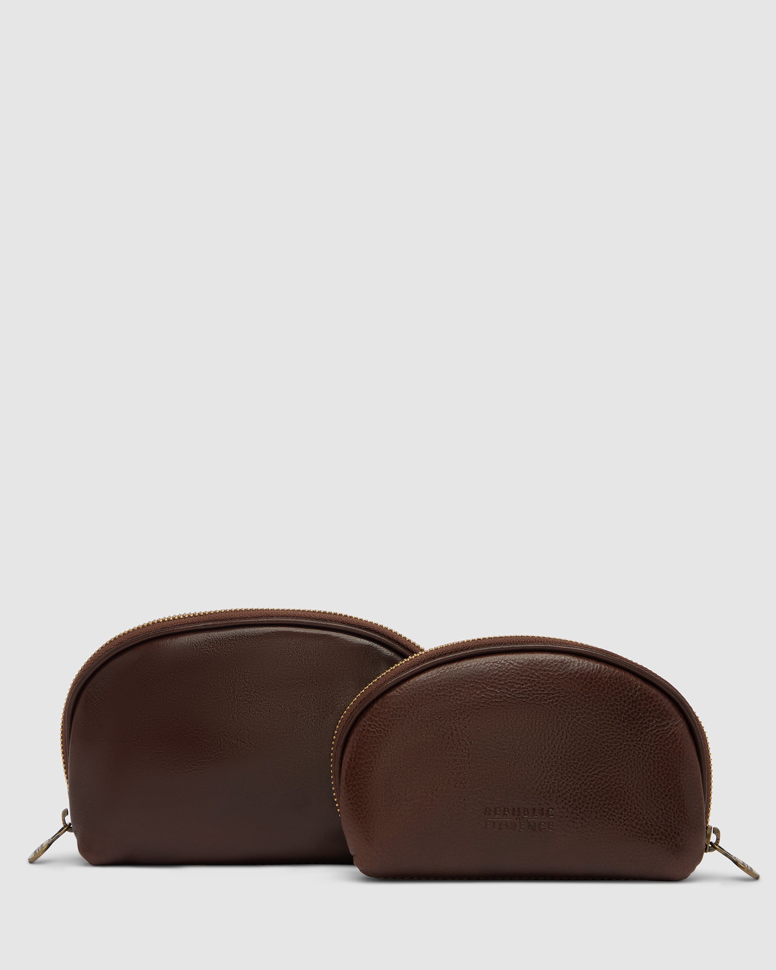 Duo Terra - Leather Pouch Set