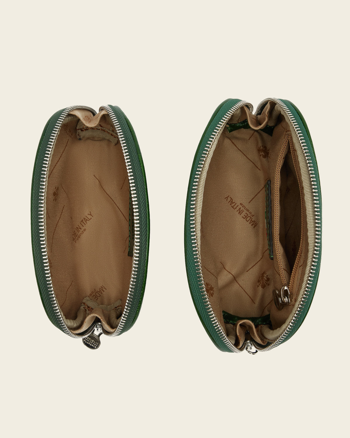 Duo Forest - Leather Pouch Set