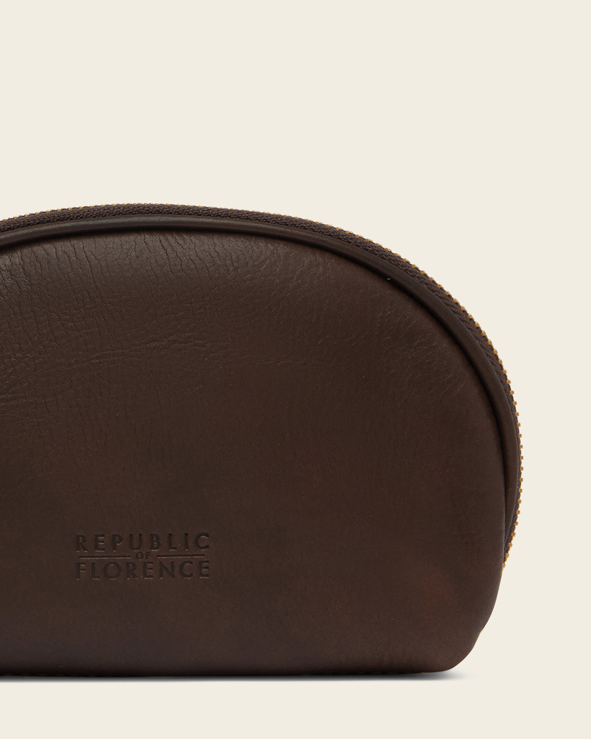 Duo Espresso - Leather Pouch Set