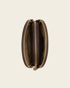 Duo Espresso - Leather Pouch Set