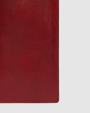 Journal A5 Rosso - Leather Notebook