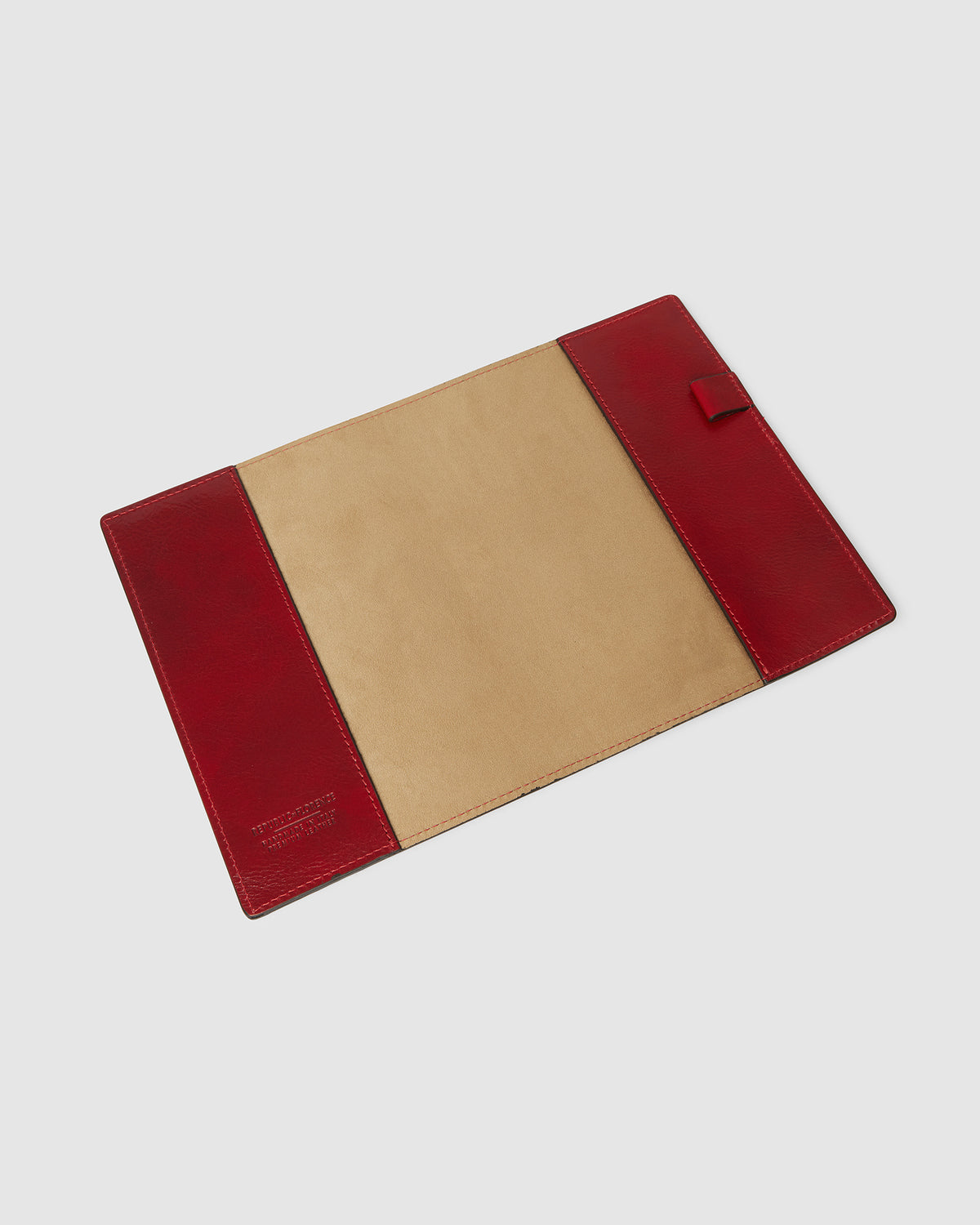Journal A5 Rosso - Leather Notebook