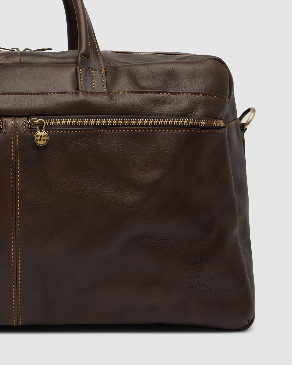 Magellan Espresso - Leather Tech Weekender
