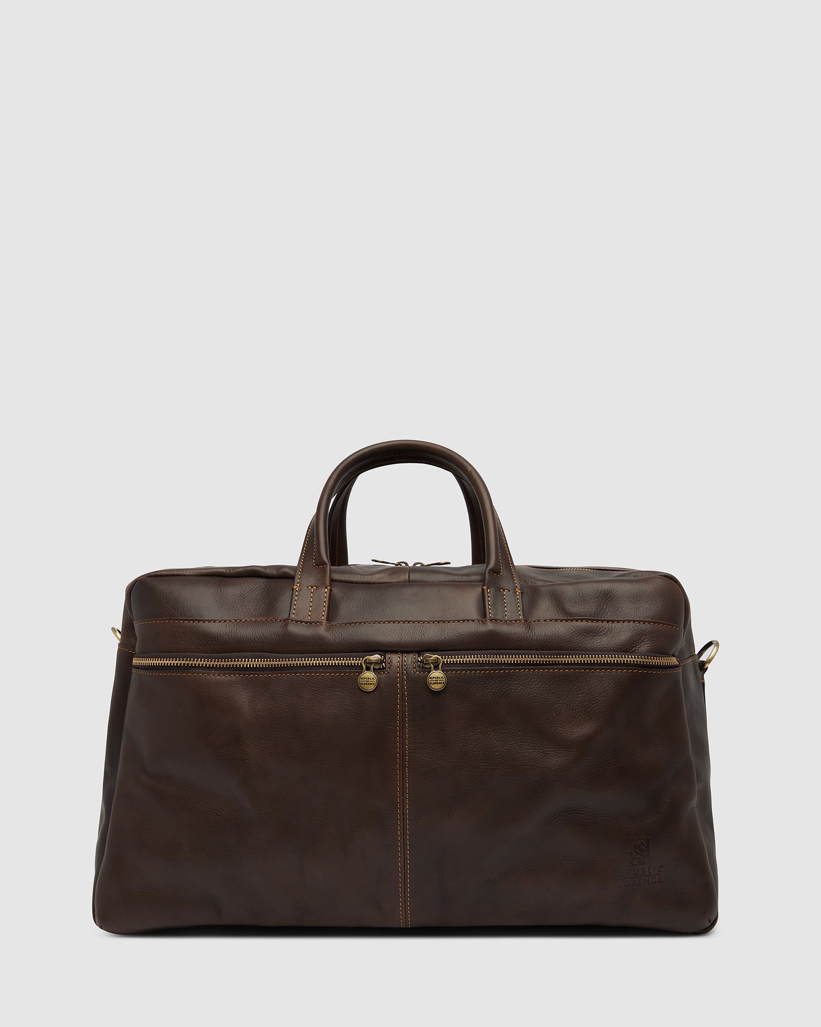 Magellan Espresso - Leather Tech Weekender