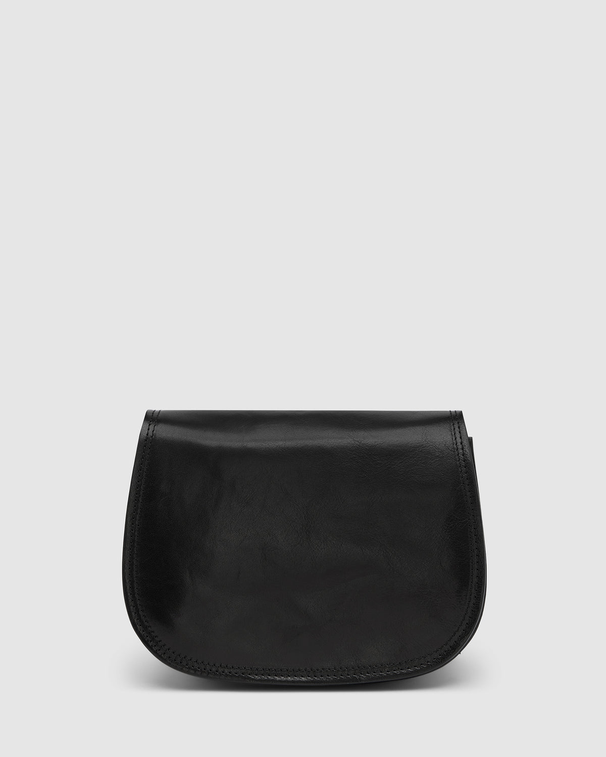 Mia Jet - Leather Crossbody Bag