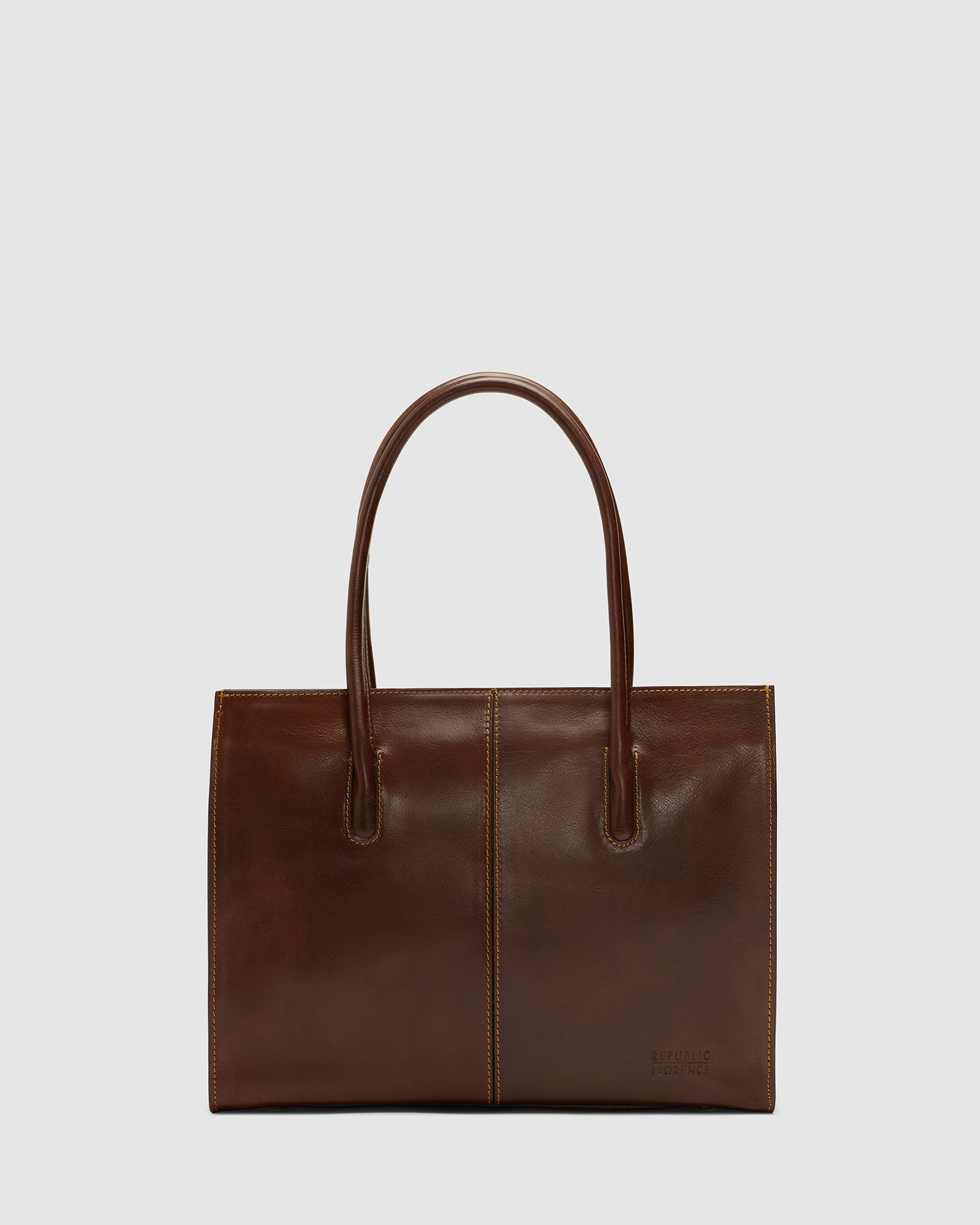 Florence Terra - Leather Work Tote