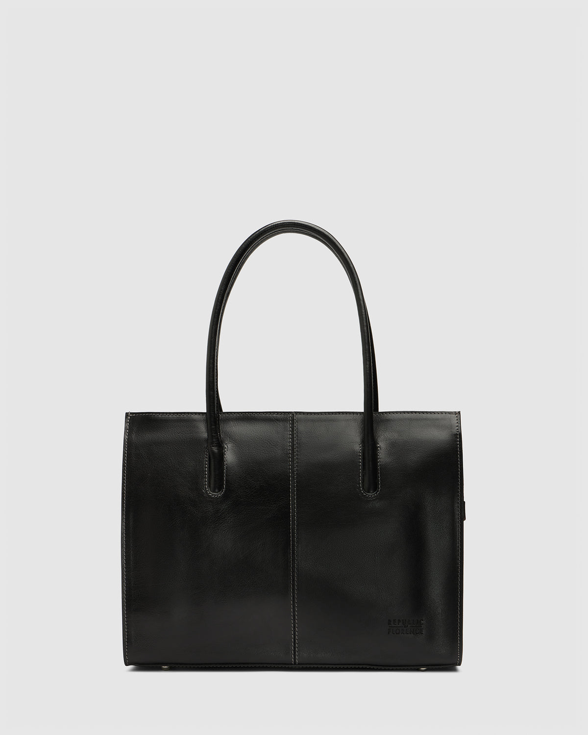 Florence Jet – Leather Work Tote