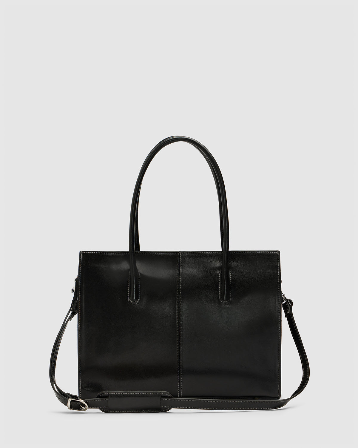 Florence Jet – Leather Work Tote