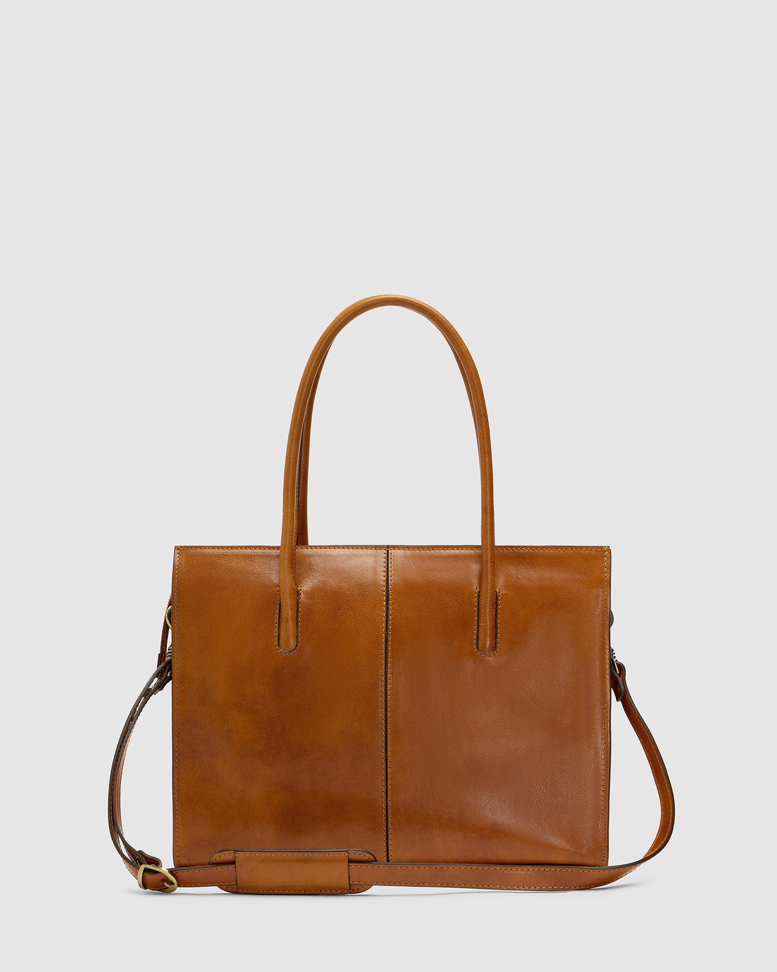 Florence Honey - Leather Work Tote