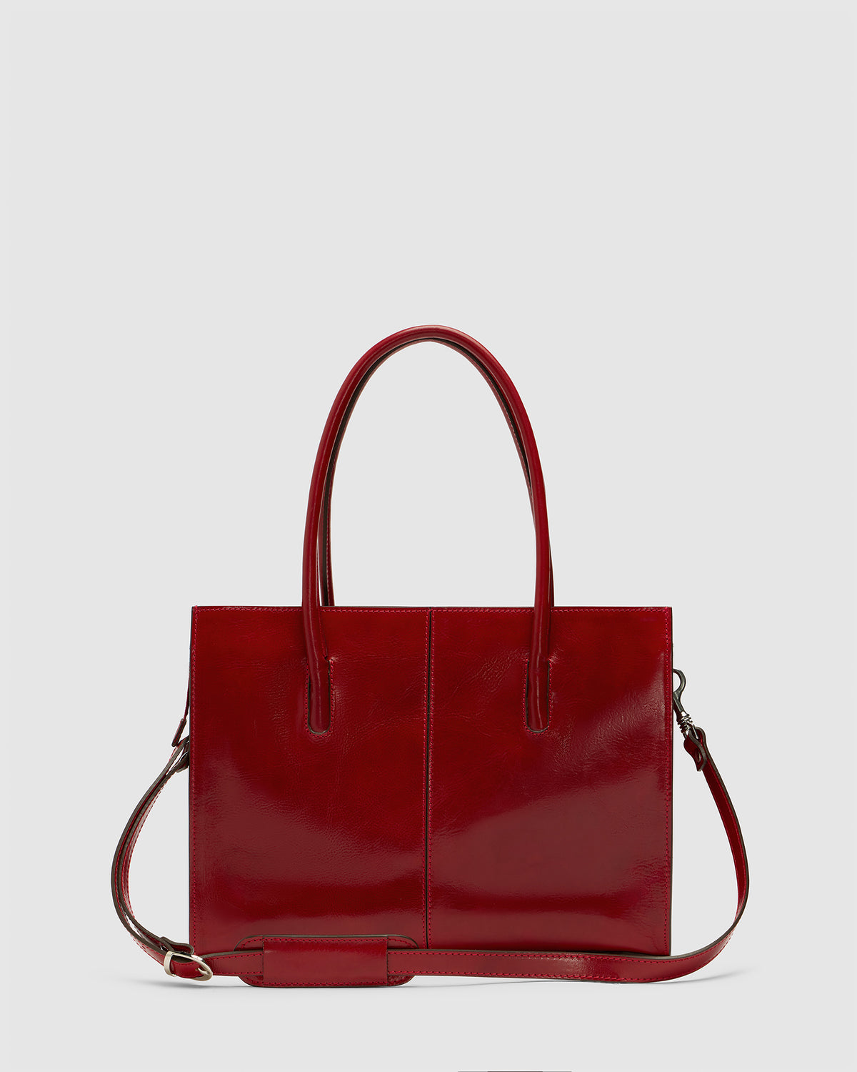 Florence Rosso - Leather Work Tote