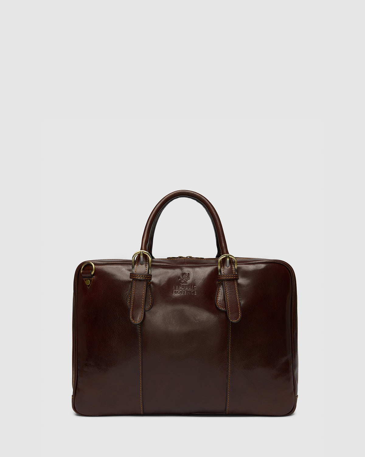 Madrid Terra - 16" Leather Briefcase