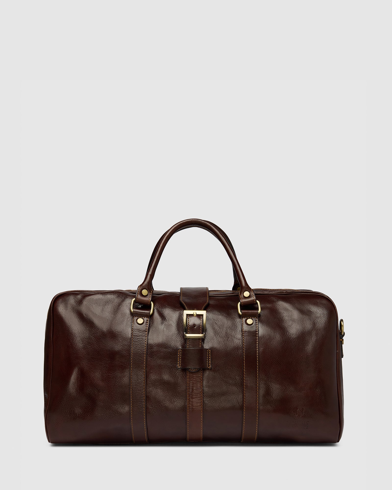 Amerigo Terra - Leather Weekender Bag
