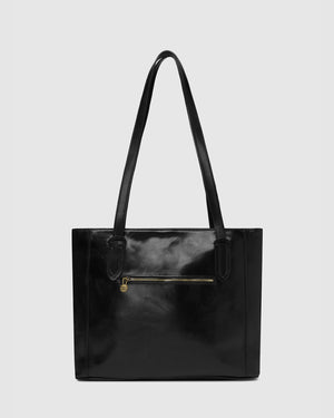 Amelia Jet - Leather Work Tote