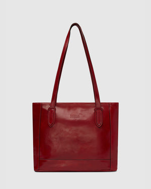 Amelia Rosso - Leather Work Tote