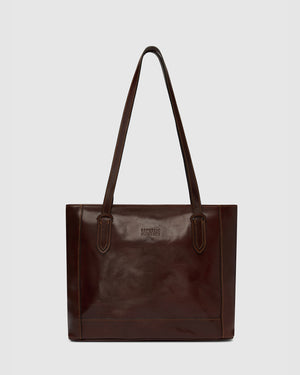 Amelia Terra - Leather Work Tote