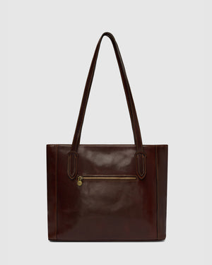 Amelia Terra - Leather Work Tote