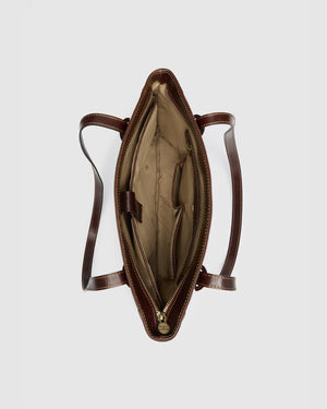 Amelia Terra - Leather Work Tote