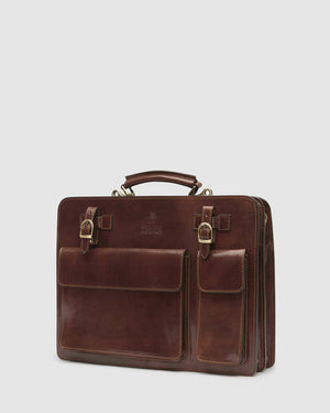 Munich Terra - 16" Double Compartment Briefcase