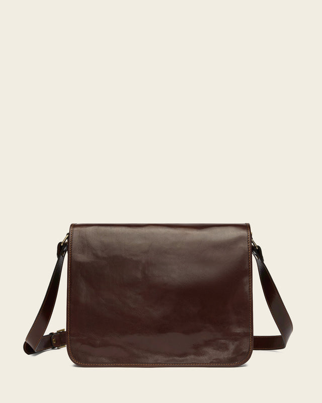 Nero Terra - 15" Leather Messenger Bag