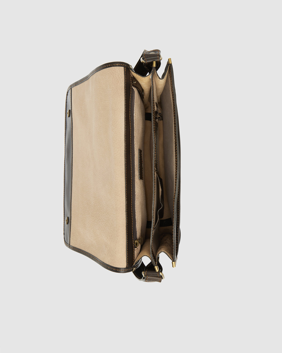 Nero Moro - 15" Leather Messenger Bag