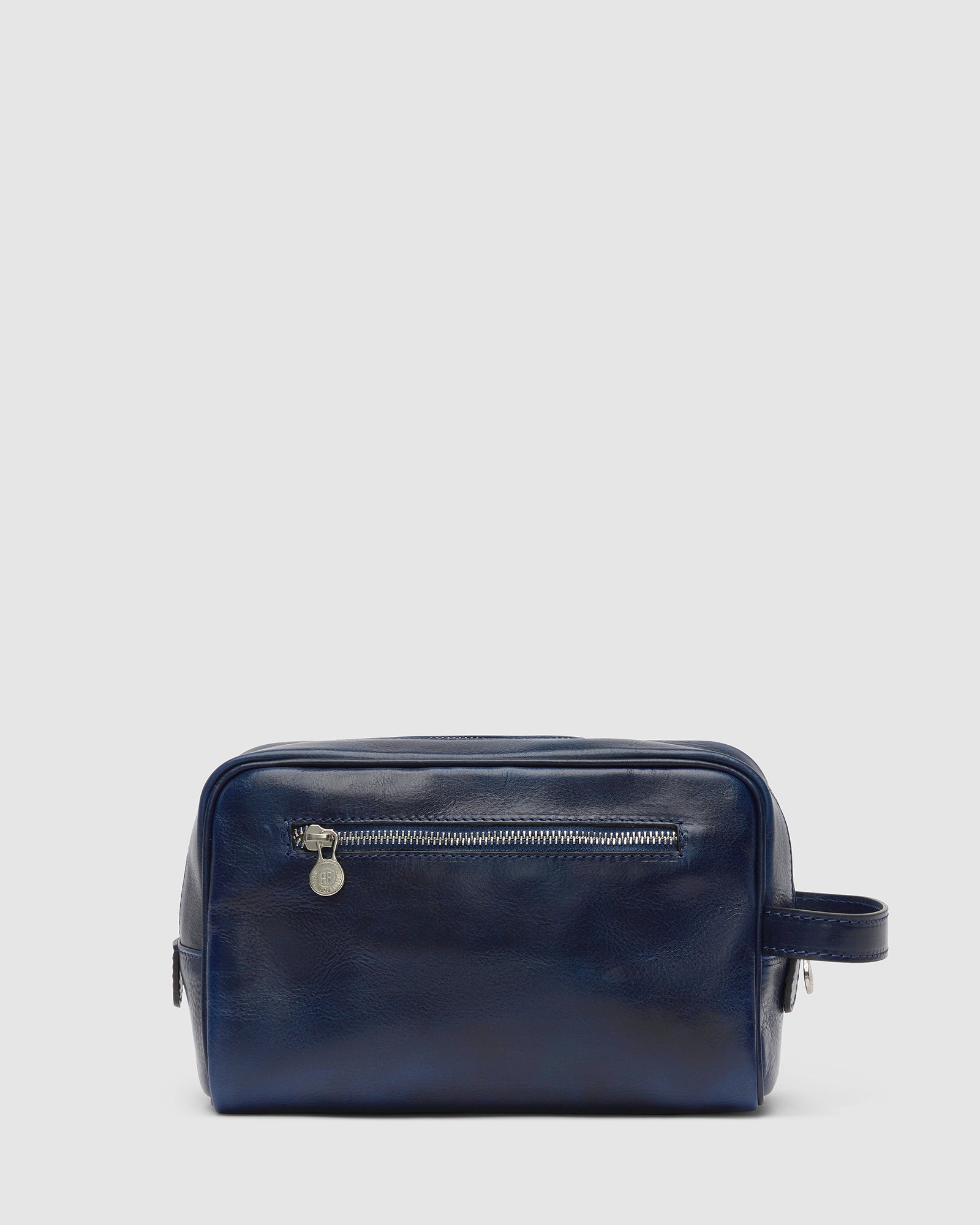 Sette Blue - Leather Dopp Kit