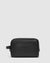 Pebble Black - Leather Dopp Kit