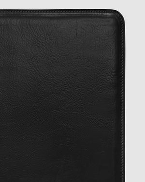 Folio Black - Slim Leather Compendium