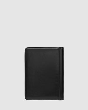 Folio Black - Slim Leather Compendium