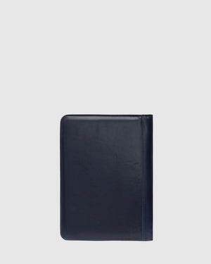 Folio Blue - Slim Leather Compendium