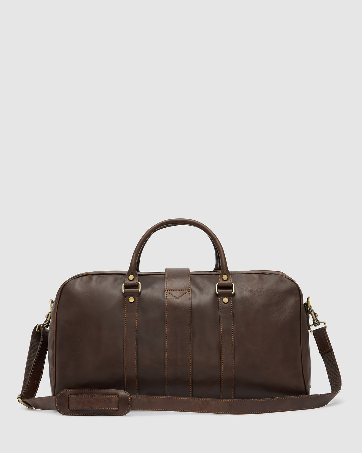 Amerigo Espresso - Leather Weekender Bag