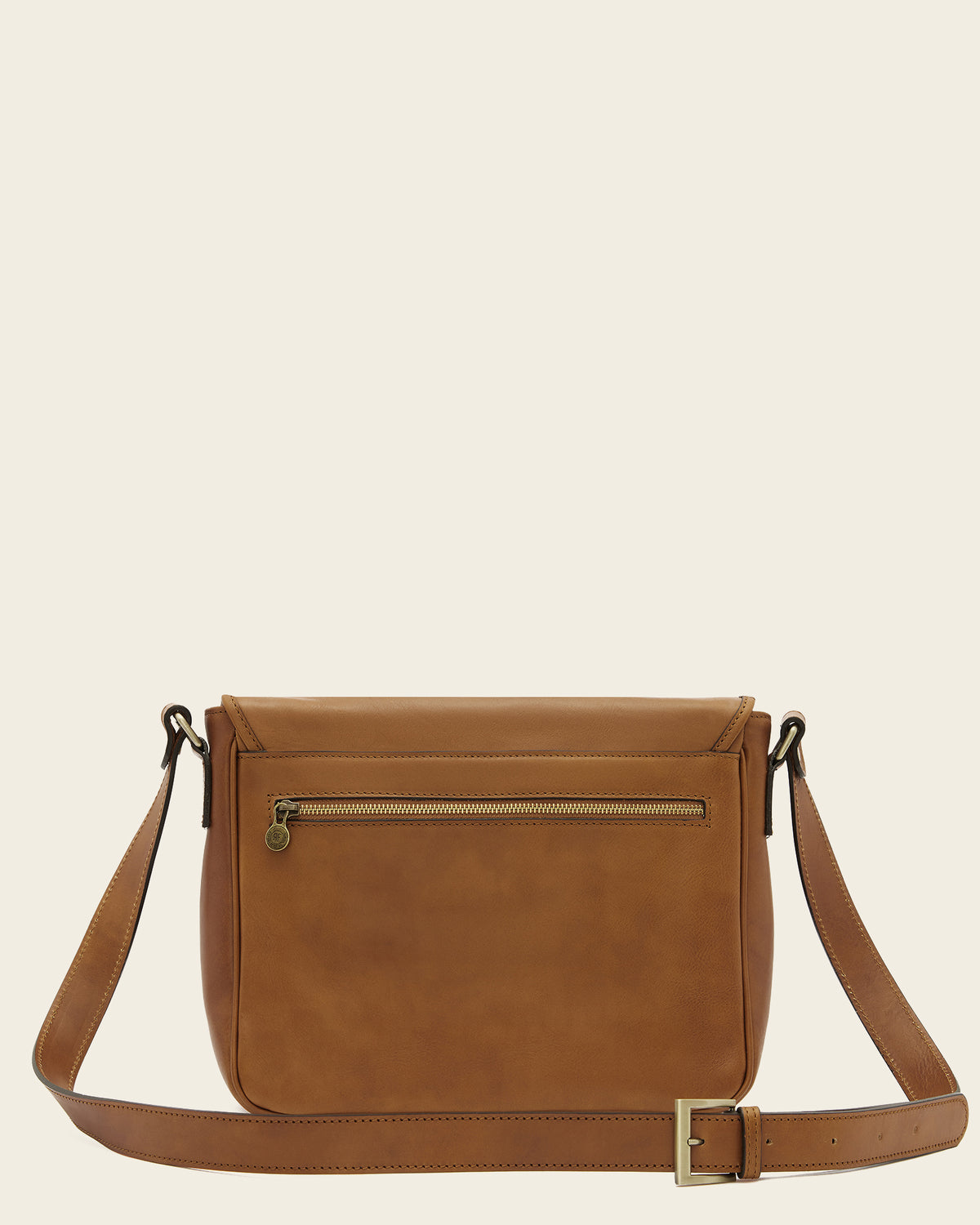 Aurelian Burned - 14" Leather Messenger