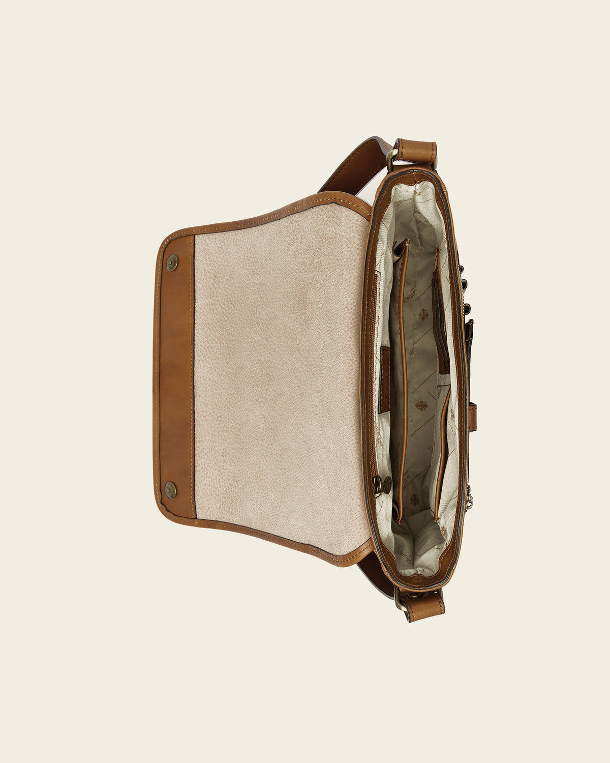 Aurelian Burned - 14" Leather Messenger