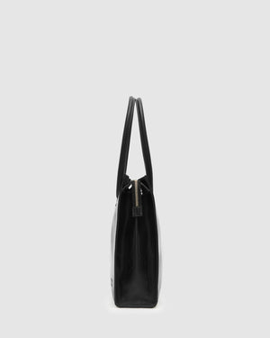 Florence Black - Leather Woman Briefcase