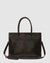 Florence Chocolate - Leather Woman Briefcase