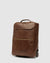 Kino Brown - Wheeled Leather Trolley Case