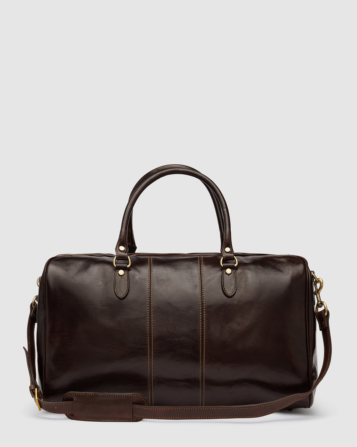Albertis Moro - Leather Weekender Bag