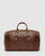 Marco Polo Matt Brown - Large Leather CarryAll