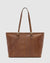 Elena Matt Brown - Leather Tote Bag