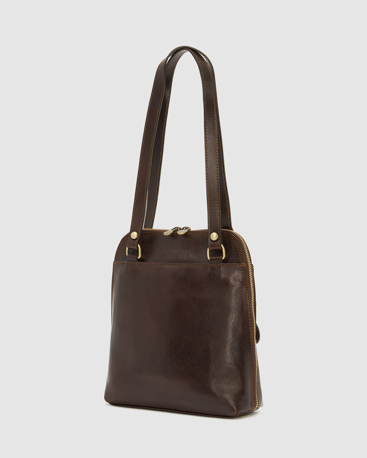 Ruby Brown - Backpack / Shoulder Bag - Republic of Florence
