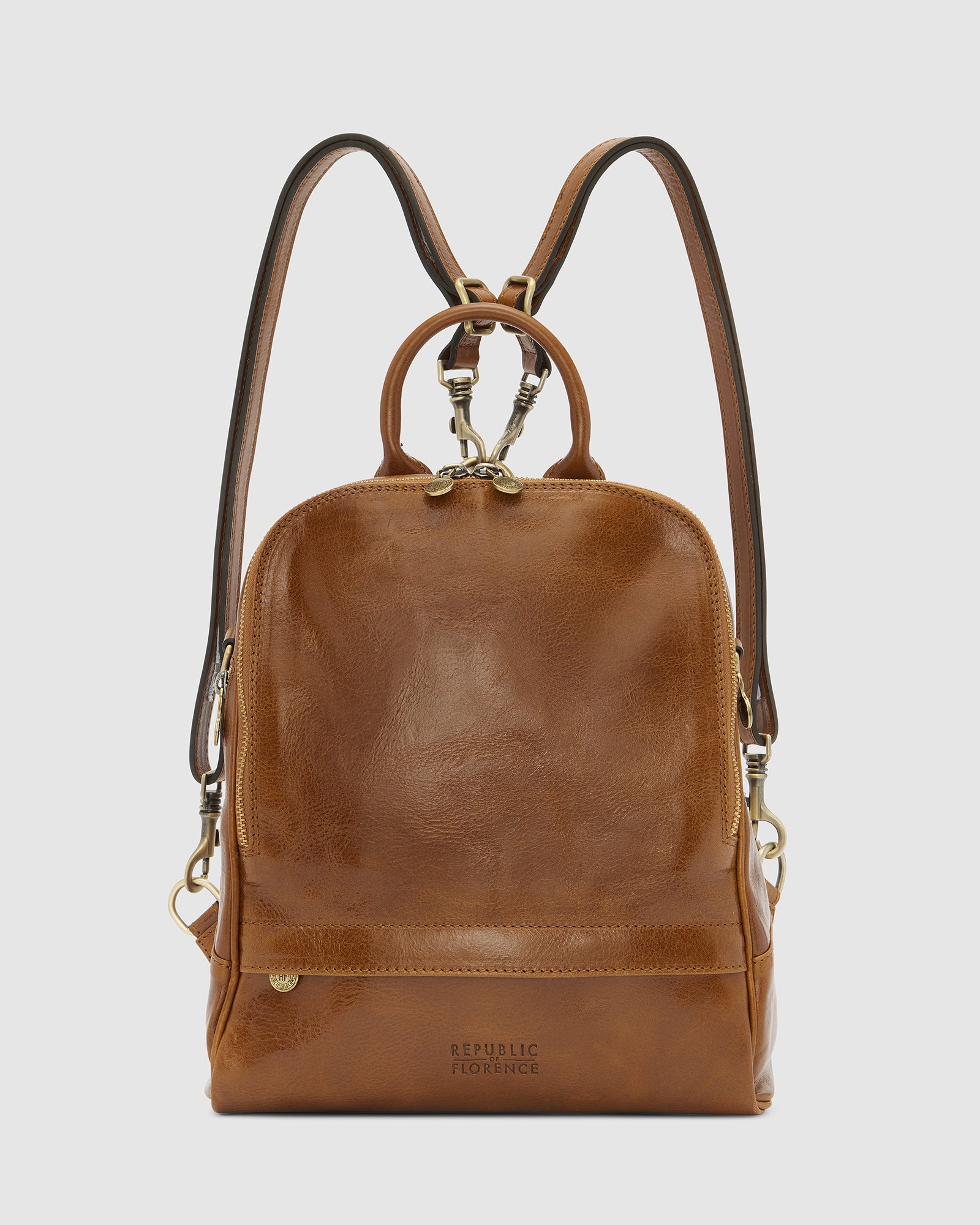 Donna Tan - Leather Backpack