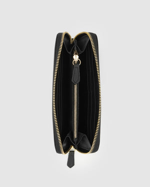 Mimi Black - Women Nappa Leather Wallet