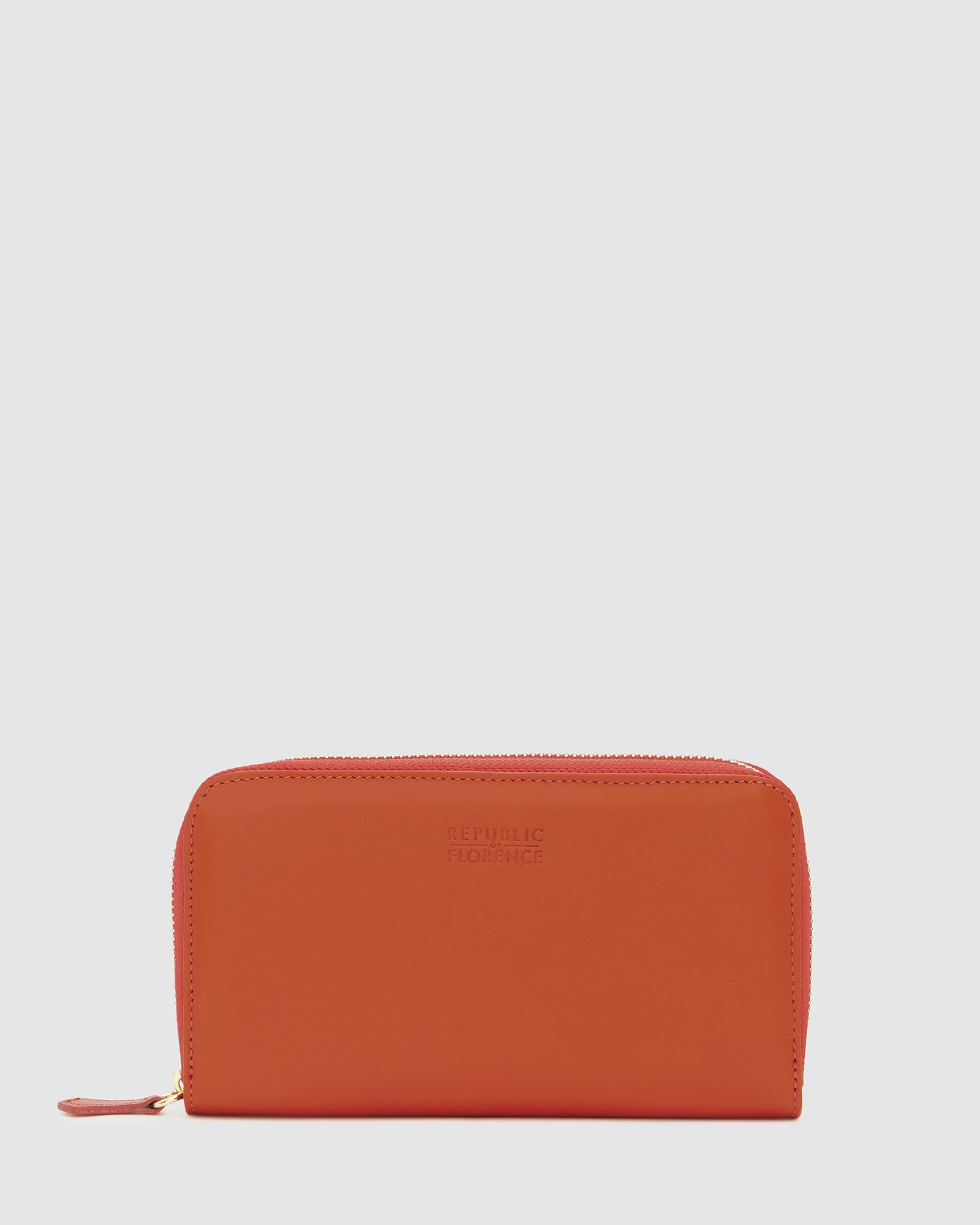 Mimi Orange - Women Leather Wallet