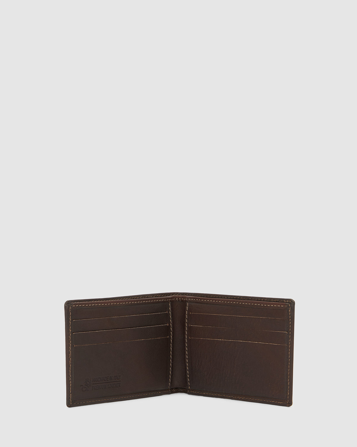 Rossini Brown Trifold Wallet - but,since