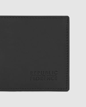 Vivaldi Black - Small Bifold Nappa Leather Wallet