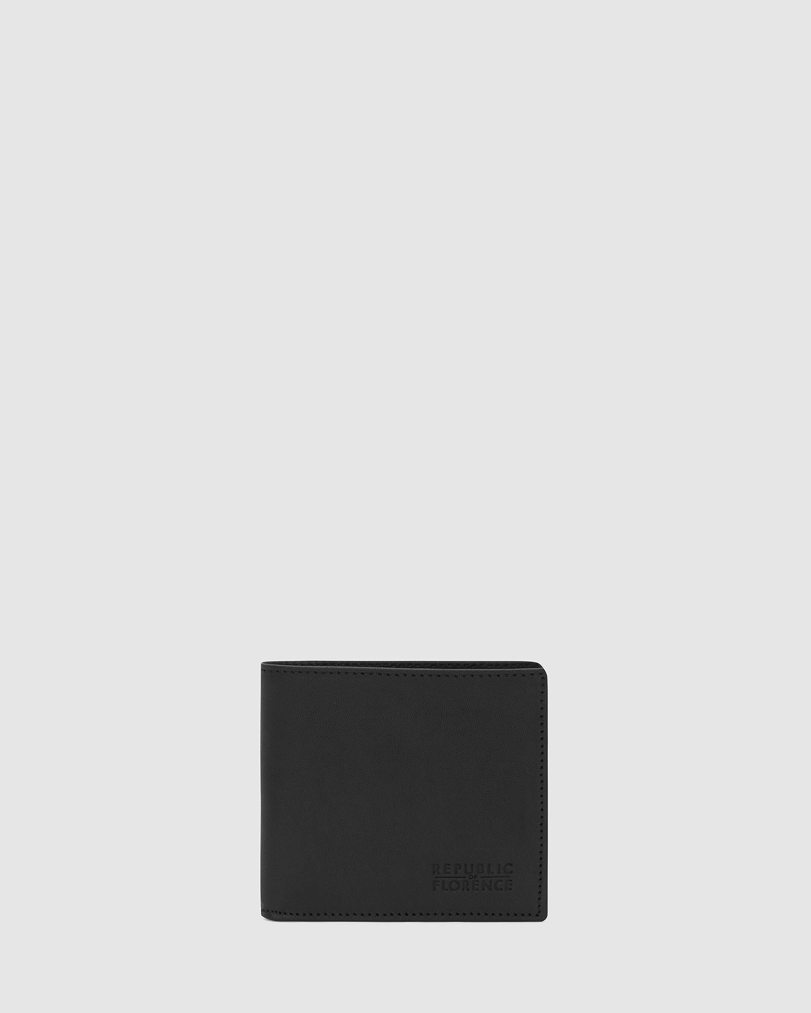 Bellini Black - Bifold Leather Wallet