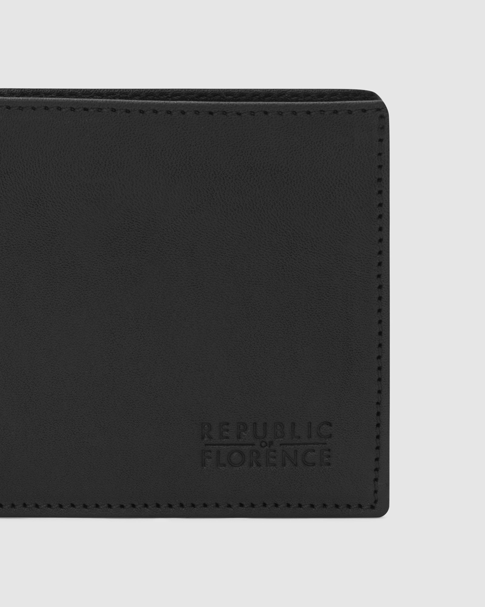 Bellini Black - Bifold Leather Wallet